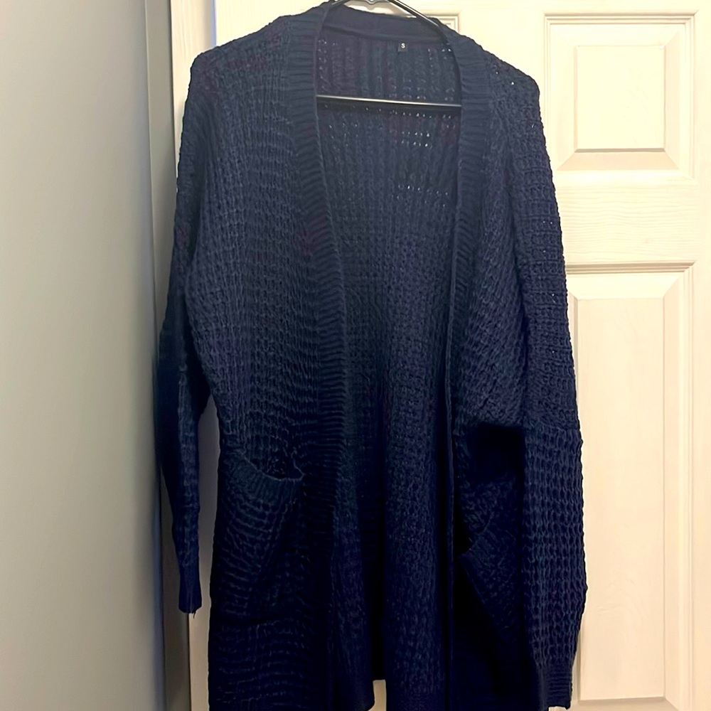 Amazon knit cardigan new without tags